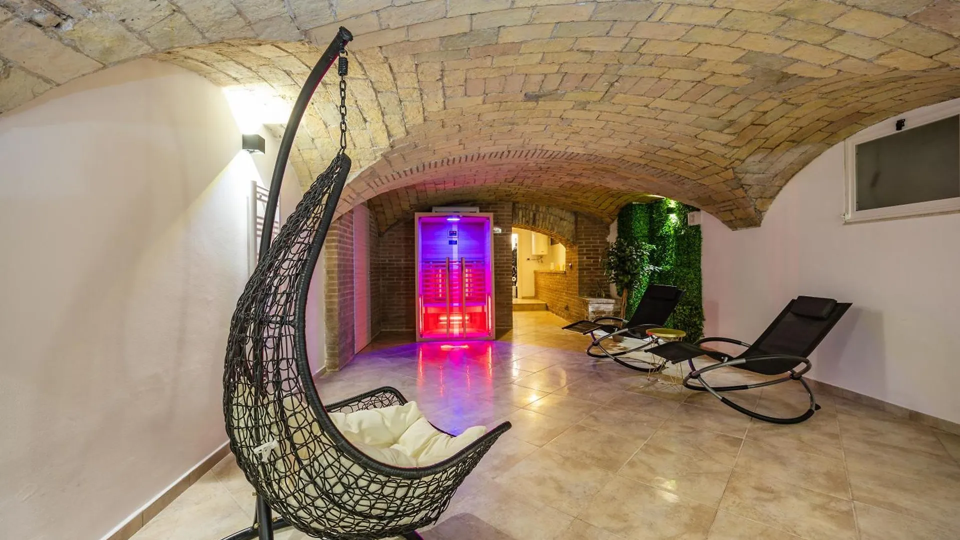Lägenhet Casa Cristallo Relax E Spa Rom Italien